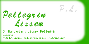 pellegrin lissem business card